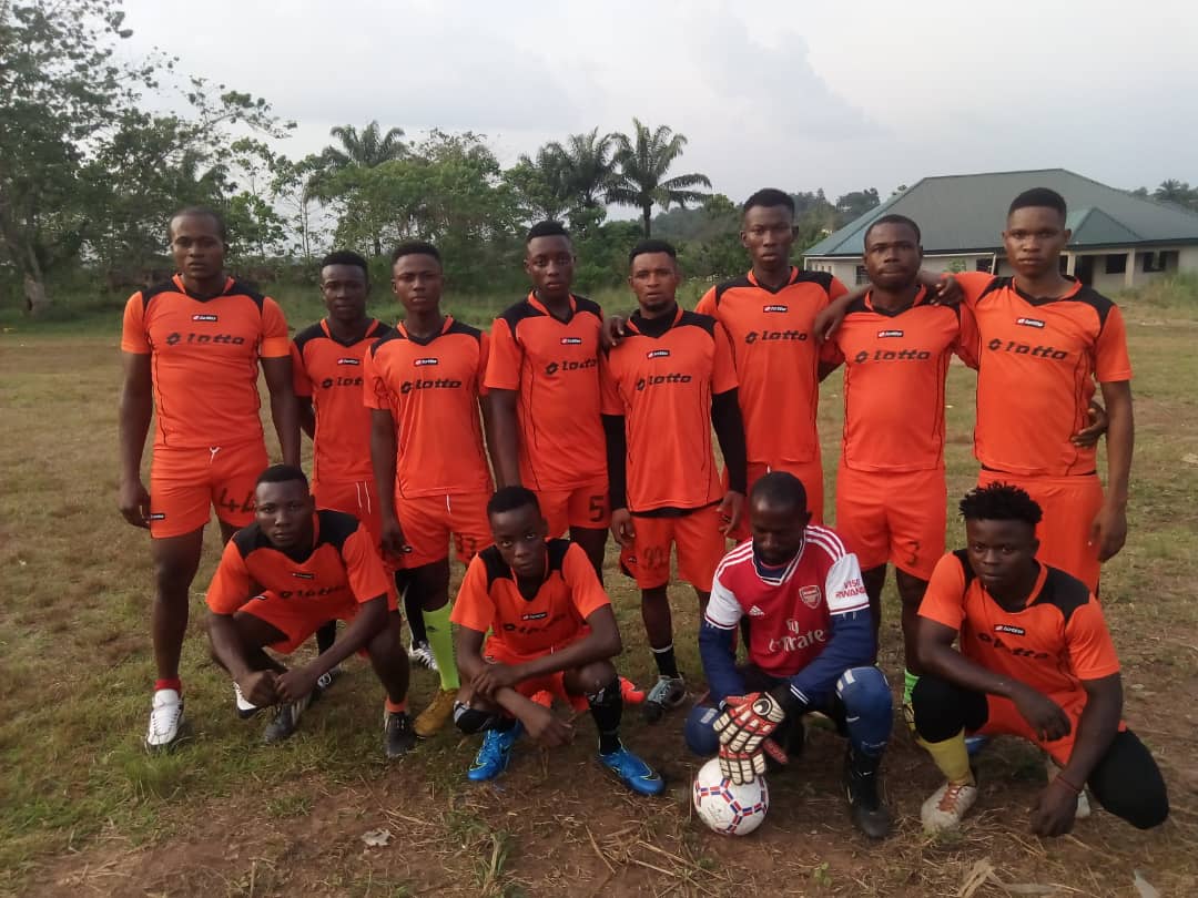 AGAF oragnises a ​Football Match in Amaoba, Ikwano Abia State in 2019