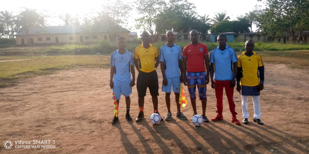 AGAF oragnises a ​Football Match in Amaoba, Ikwano Abia State in 2019