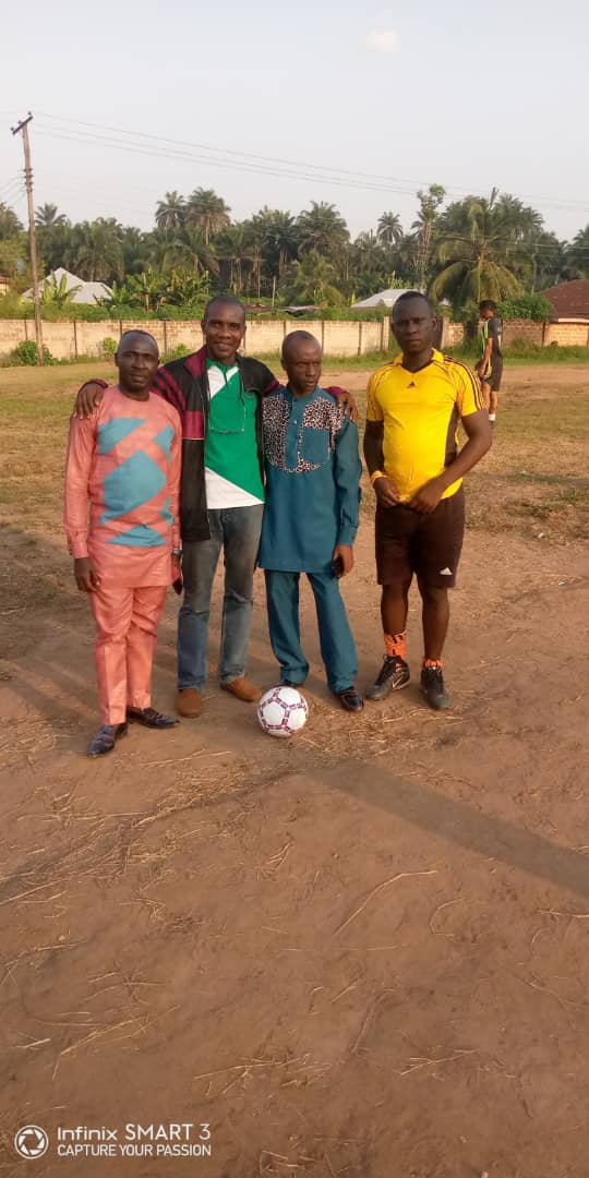 AGAF oragnises a ​Football Match in Amaoba, Ikwano Abia State in 2019