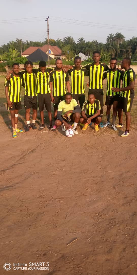 AGAF oragnises a ​Football Match in Amaoba, Ikwano Abia State in 2019