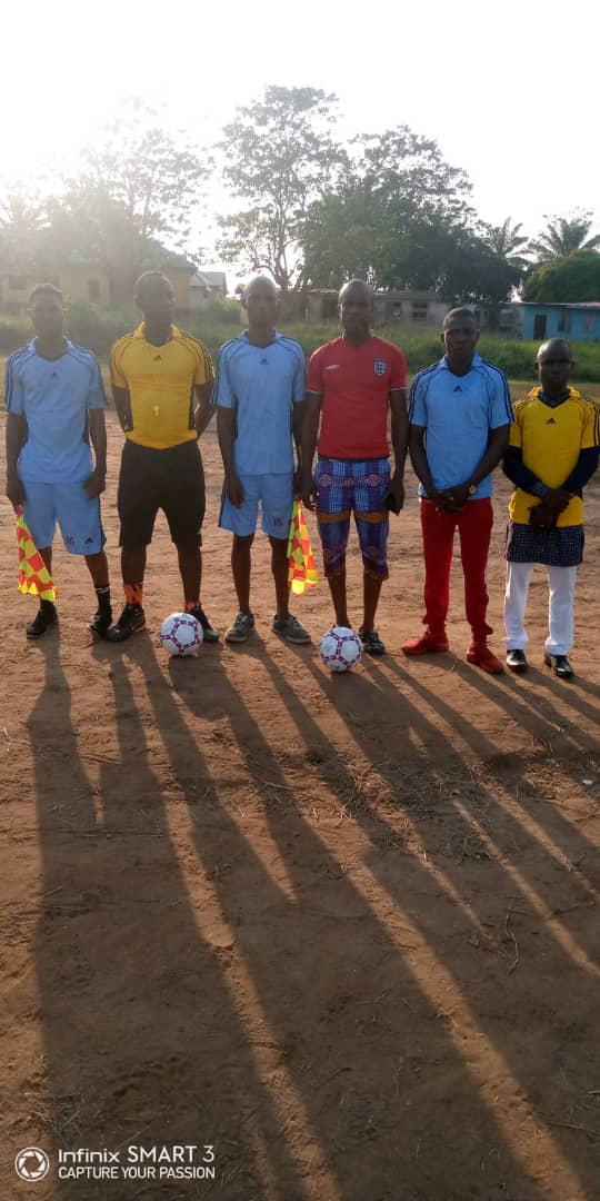 AGAF oragnises a ​Football Match in Amaoba, Ikwano Abia State in 2019